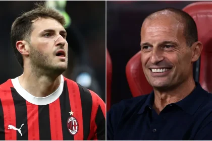 AC Milan coach Allegri addresses Santiago Gimenez’s lack of form after tough Serie A debut