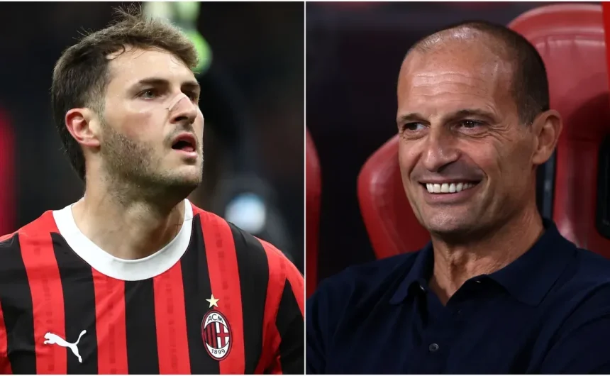 AC Milan coach Allegri addresses Santiago Gimenez’s lack of form after tough Serie A debut