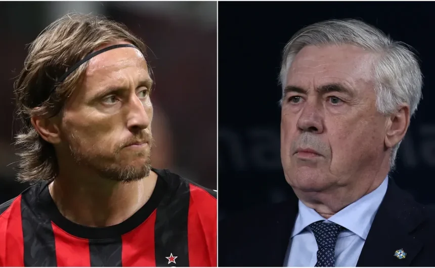 Brazil boss Carlo Ancelotti sets high expectations for Luka Modric at AC Milan, Serie A