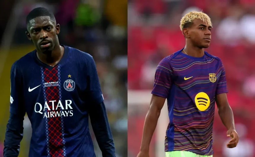 Controversy over Ballon d’Or: Dembele’s teammate shocks by saying Lamine Yamal deserves it