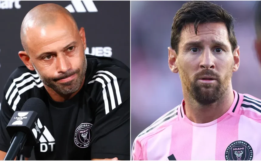 Inter Miami coach Mascherano shares bad news on Lionel Messi ahead of MLS clash vs DC United