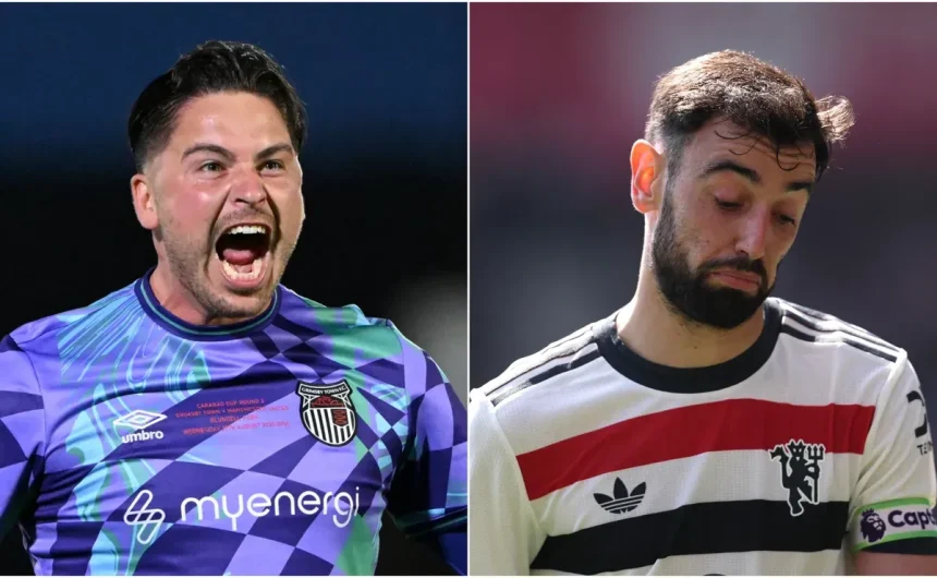 Manchester United out of EFL Cup: Bruno Fernandes’ market value vs Grimsby Town’s entire squad