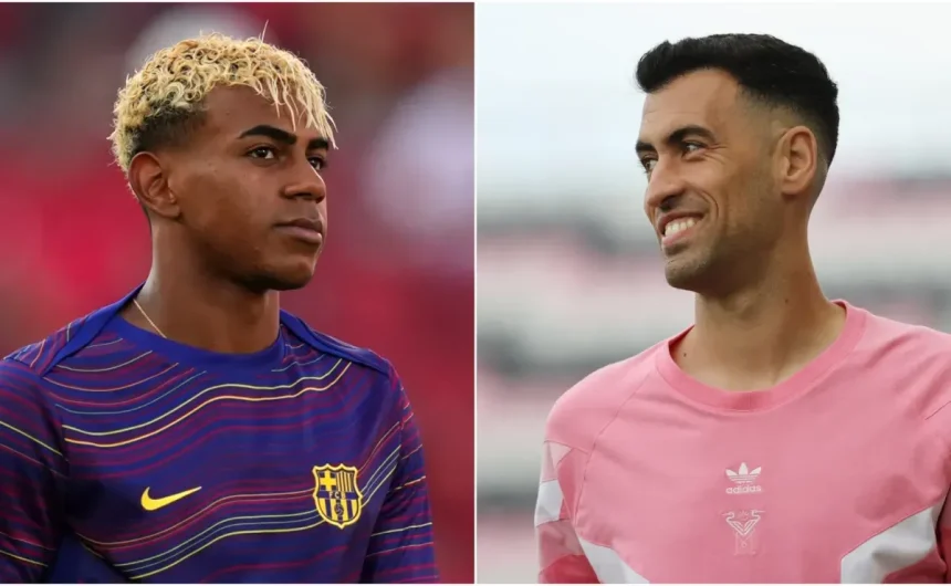 Sergio Busquets favors former Barcelona teammate over Lamine Yamal for 2025 Ballon d’Or