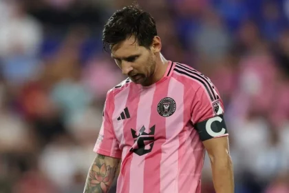 Why is Lionel Messi not playing for Inter Miami in today’s MLS match vs DC United?
