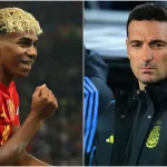 Argentina boss Scaloni full of praise for Lamine Yamal’s Spain ahead of potential Finalissima