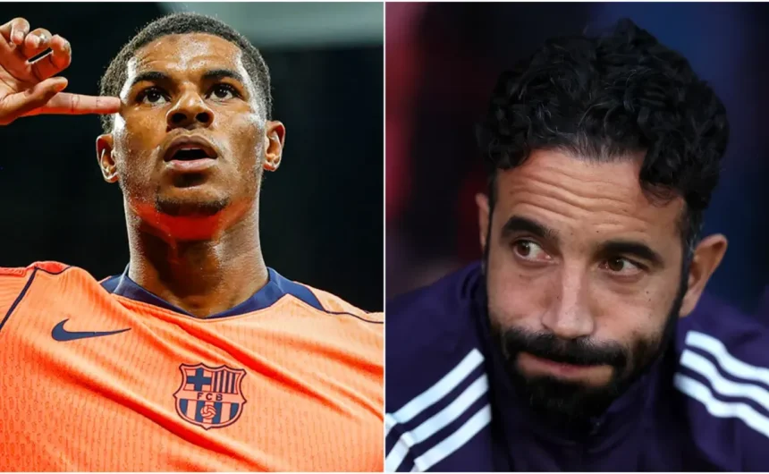 Did Ruben Amorim misjudge Marcus Rashford? Barcelona loanee’s eye-opening statistic that has Manchester United fans shaking their heads