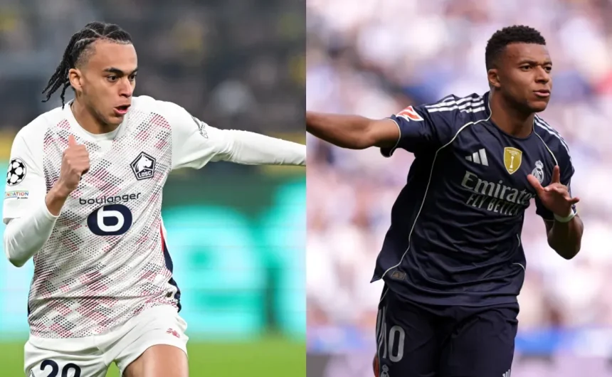 Dream debut for Ethan Mbappé: Kylian’s younger brother scores for Lille
