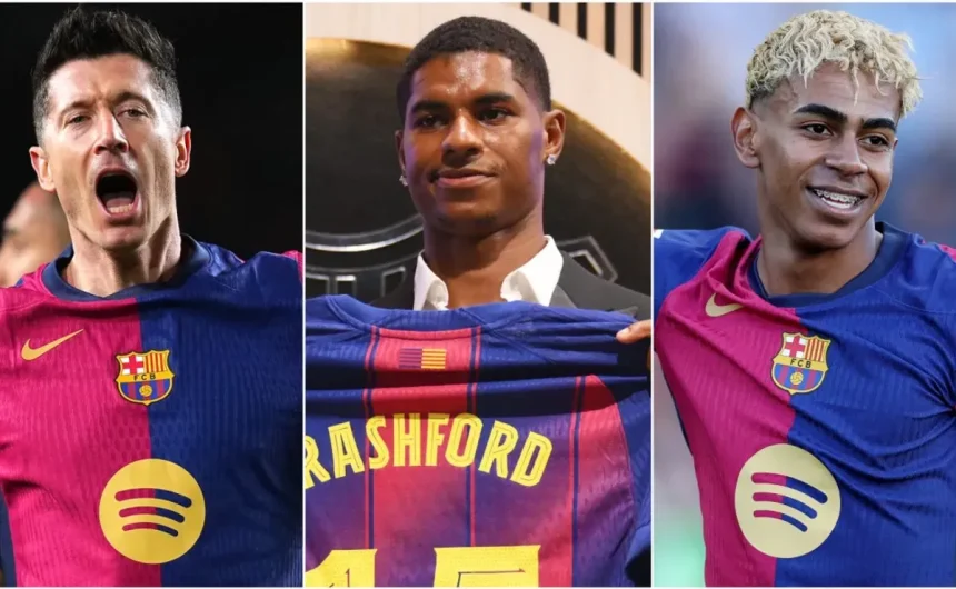 Dressing room blow for Lamine Yamal, Robert Lewandowski, and Marcus Rashford: Barcelona’s major broken promise leaves star frustrated