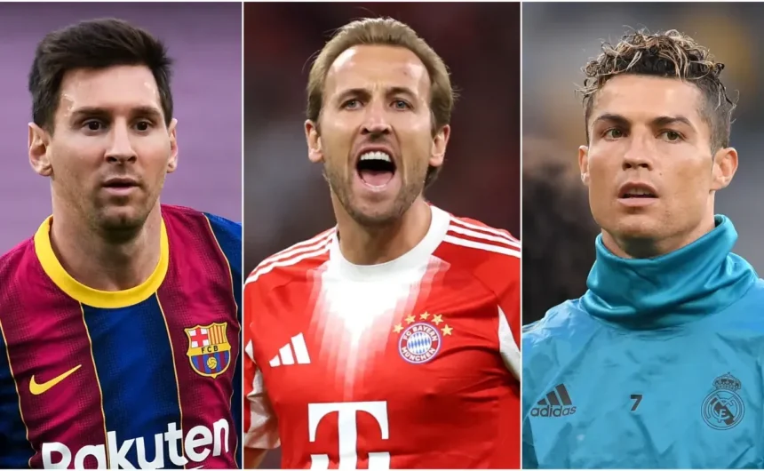 Harry Kane scores 12th Champions League penalty: How many have Messi and Cristiano Ronaldo converted?