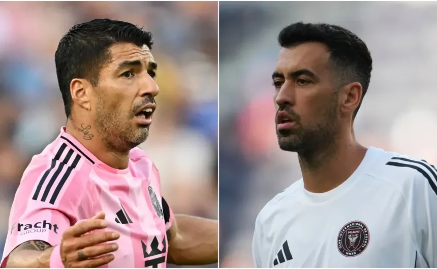 Inter Miami stars Suarez, Busquets handed heavy suspensions after Leagues Cup final brawl vs Seattle Sounders