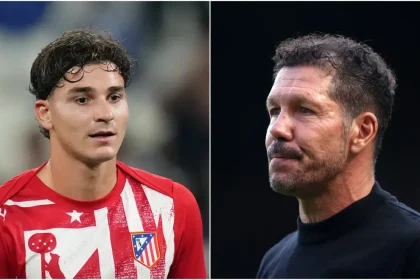 Julian Alvarez reaction goes viral after Simeone substitution in Atletico draw: ‘Always me’