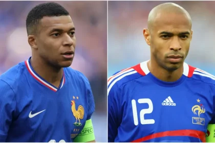 Kylian Mbappe leaves fans emotional with six-word reaction to joining Thierry Henry in France's history books