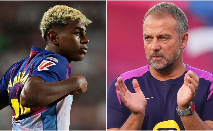 Lamine Yamal receives reality check from Barcelona coach Hansi Flick: 'He's exceptional, but...'