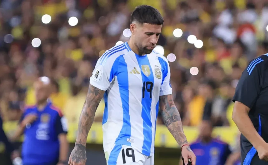 Lionel Messi's key teammate Nicolas Otamendi could lose World Cup opener with Argentina after red card vs. Ecuador