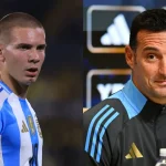Lionel Scaloni explains why he gave Messi’s No.10 shirt to Franco Mastantuono
