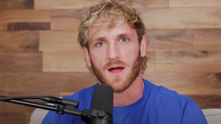 Logan Paul looking into the camera