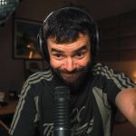 Shroud live during a Twitch stream.