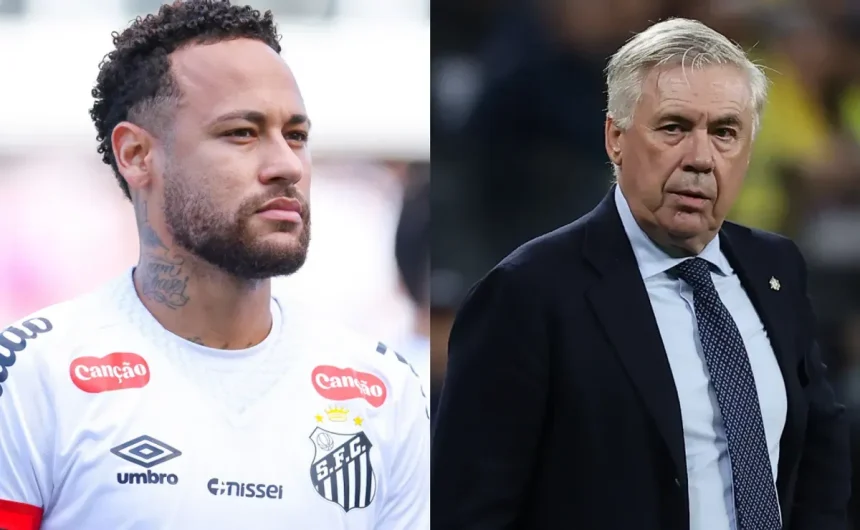 Neymar fires back at Ancelotti after criticism of Santos players’ fitness