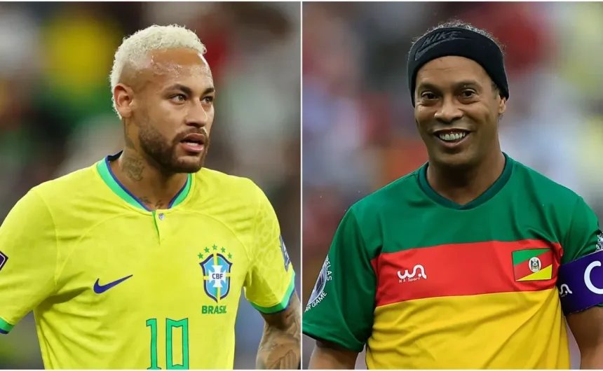 Neymar under the spotlight after Ronaldinho’s remarks on Brazil snub: ‘There’s no turning back’
