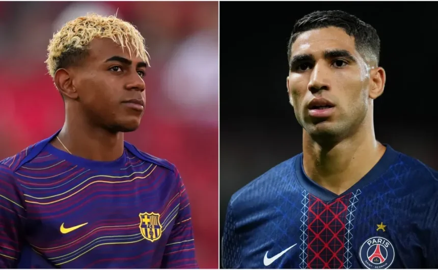 PSG's Hakimi fires warning to Barcelona star Lamine Yamal ahead of Champions League clash