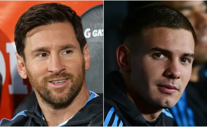 Real Madrid's Mastantuono jokes about moment with Messi during Argentina match: 'I wanted to kill myself'
