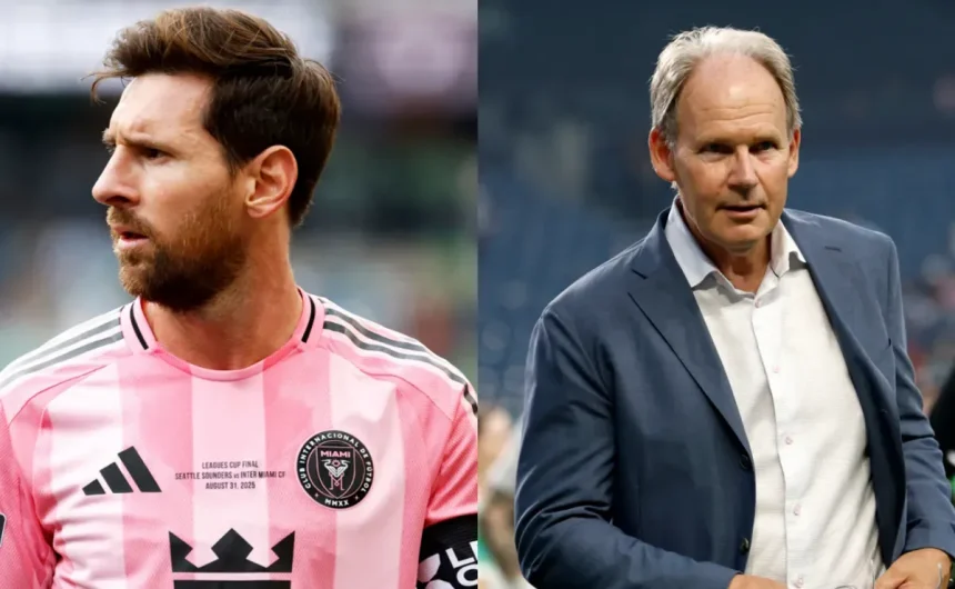 Seattle Sounders coach aims strong words at Lionel Messi after Inter Miami’s Leagues Cup final defeat