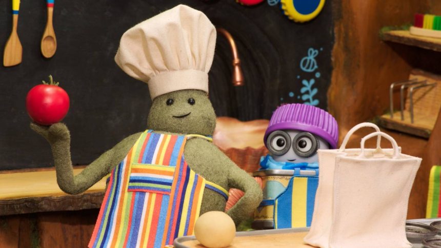 Tiny Chef smiling