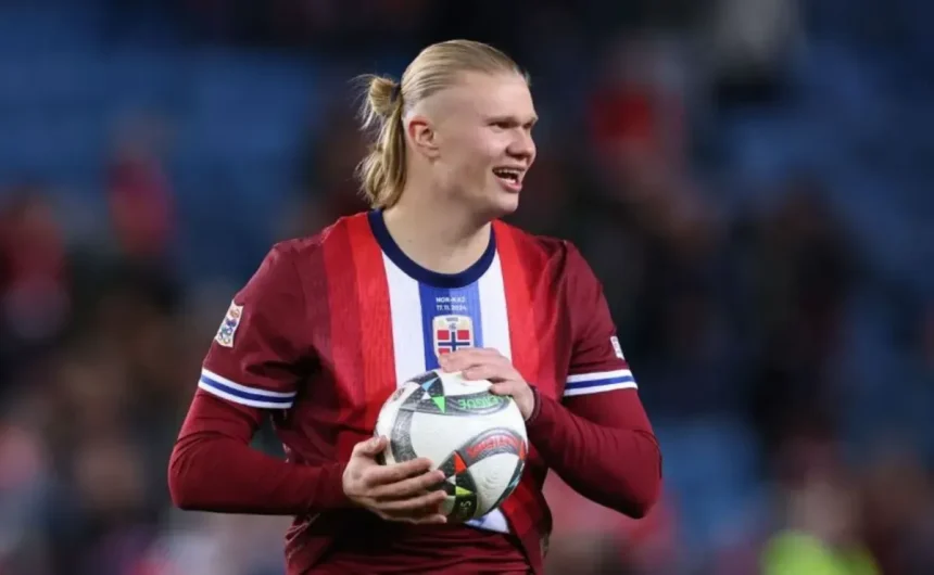Video: Haaland runs riot with five goals as Norway crush Moldova 11-1