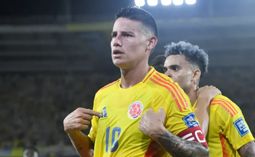 Video: James Rodriguez breaks Colombia record after scoring vs. Bolivia in World Cup qualifiers