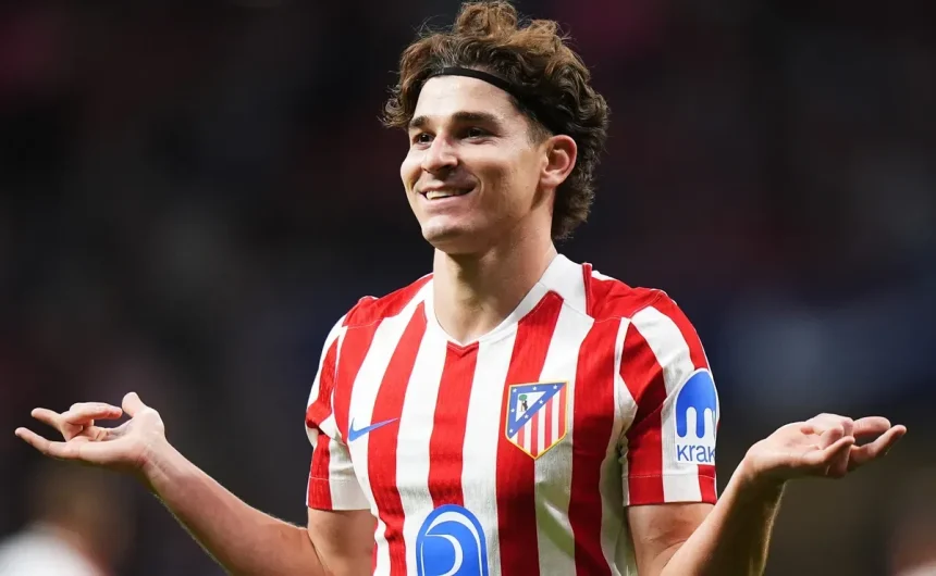Video: Julián Álvarez scores brilliant goal to complete hat-trick in Atlético Madrid’s 3-2 win over Rayo Vallecano