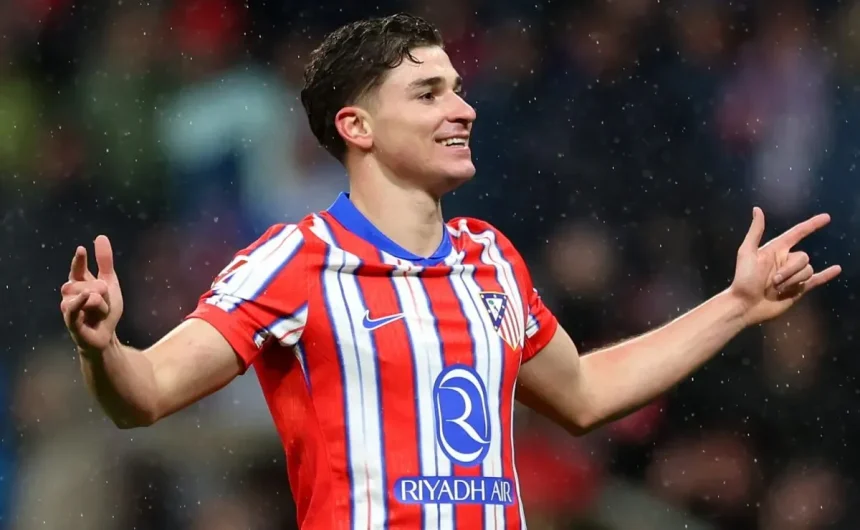 Video: Julian Alvarez scores stunning free kick vs Real Madrid to end Atletico Madrid’s 17-year drought