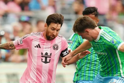Video: Leagues Cup final ends with massive brawl between Inter Miami and Seattle Sounders players