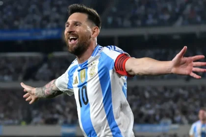 Video: Lionel Messi scores stunning goal for Argentina vs. Venezuela in World Cup qualifier