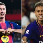 Video: Robert Lewandowski equals Neymar record with Barcelona in clutch header vs. Real Oviedo