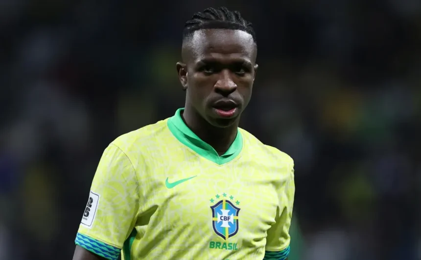 Why Vinicius Jr. is not playing for Brazil vs. Chile in World Cup 2026 qualifiers?