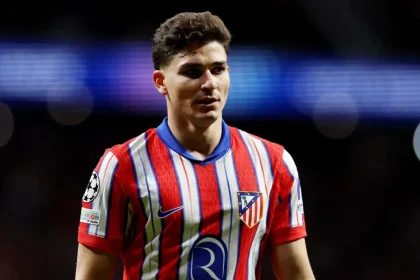 Why is Julian Alvarez not playing for Atletico Madrid against Liverpool in UEFA Champions League opener?