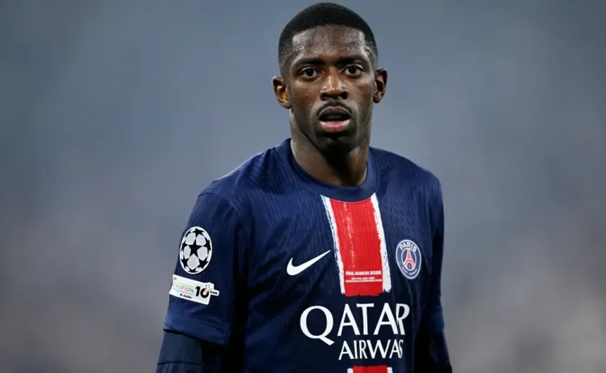 Why is Ousmane Dembele not playing for PSG against Atalanta in UEFA Champions League opener?
