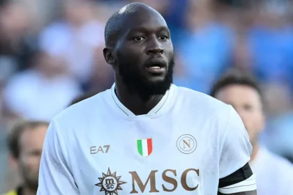 Why is Romelu Lukaku not playing for Napoli against Manchester City in UEFA Champions League opener?