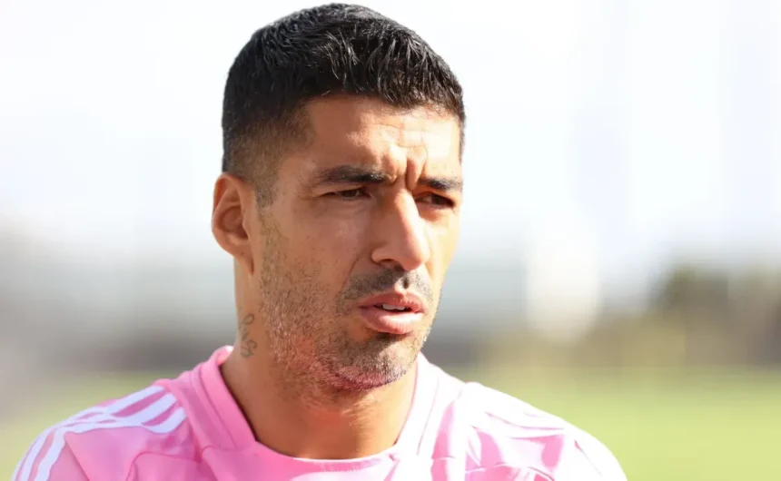 Why isn’t Luis Suarez playing today for Inter Miami vs Charlotte FC in MLS?