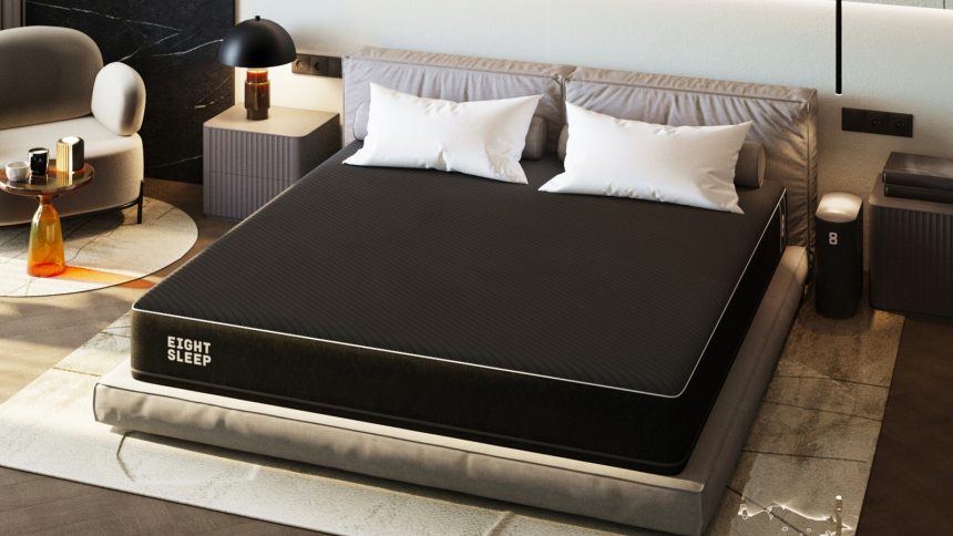 Man scrolling internet on iPad with coffee