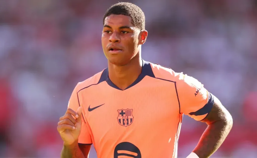 Barcelona coach Flick gives Marcus Rashford huge confidence boost amid Raphinha, Lewandowski injuries