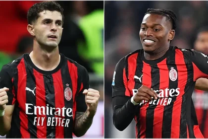 Christian Pulisic’s AC Milan teammate Rafael Leao reportedly receives harsh criticism by coach Allegri