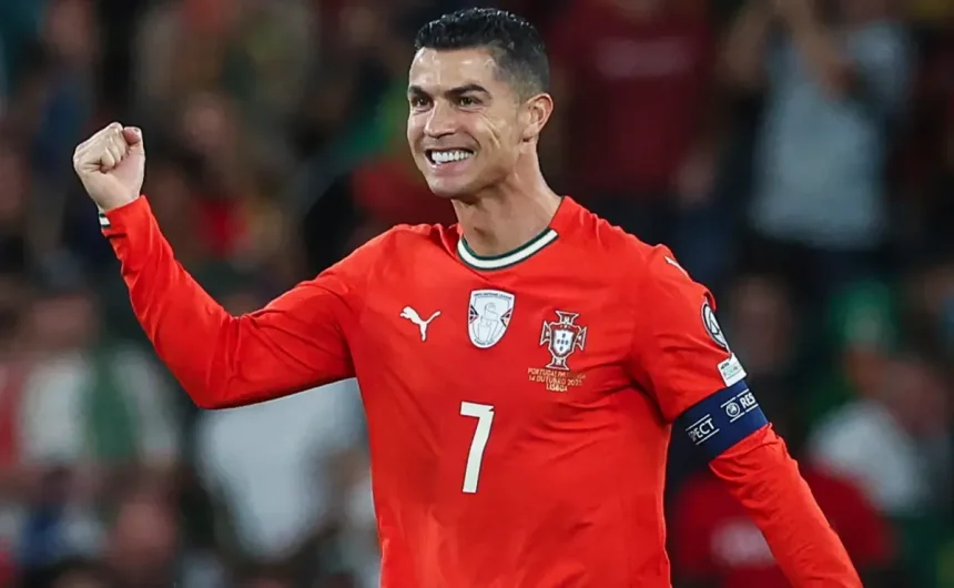 Cristiano Ronaldo’s emotional 10-word reaction after breaking World Cup Qualifiers record with Portugal