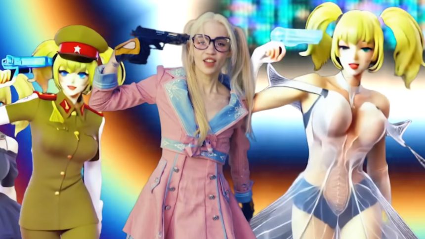 Taylor Swift side-by-side with chat messaging apps on iphone screen