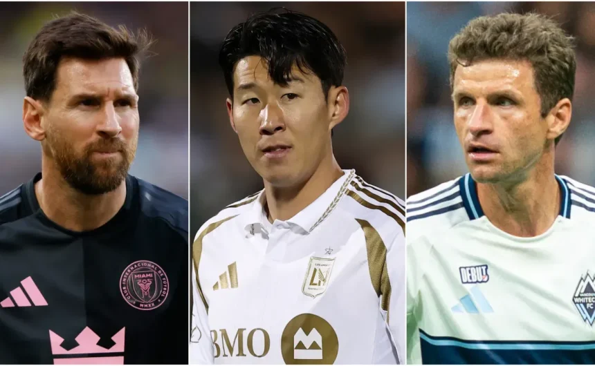 Does Lionel Messi really fall behind Son Heung-min in MLS kit sales? Race heats up as latest stats emerge, but Thomas Muller fails to crack top 10