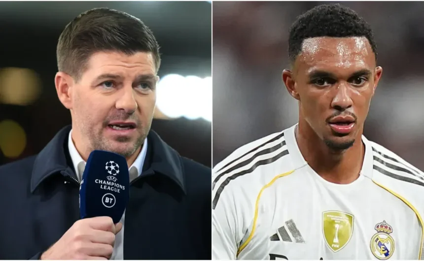 England's legend Steven Gerrard breaks silence on Trent Alexander-Arnold’s arrival to Real Madrid