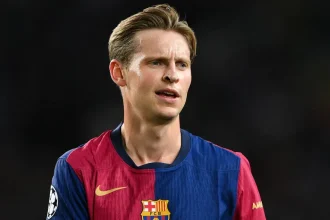 FC Barcelona president Laporta responds to star De Jong after comments against La Liga game in Miami