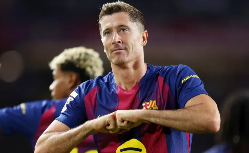 FC Barcelona receive positive injury update on Robert Lewandowski after loss to Real Madrid