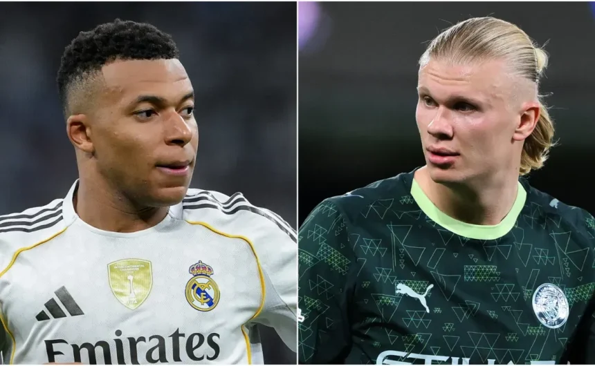 Former Kylian Mbappé star teammate at PSG picks Man City’s Erling Haaland over the French star