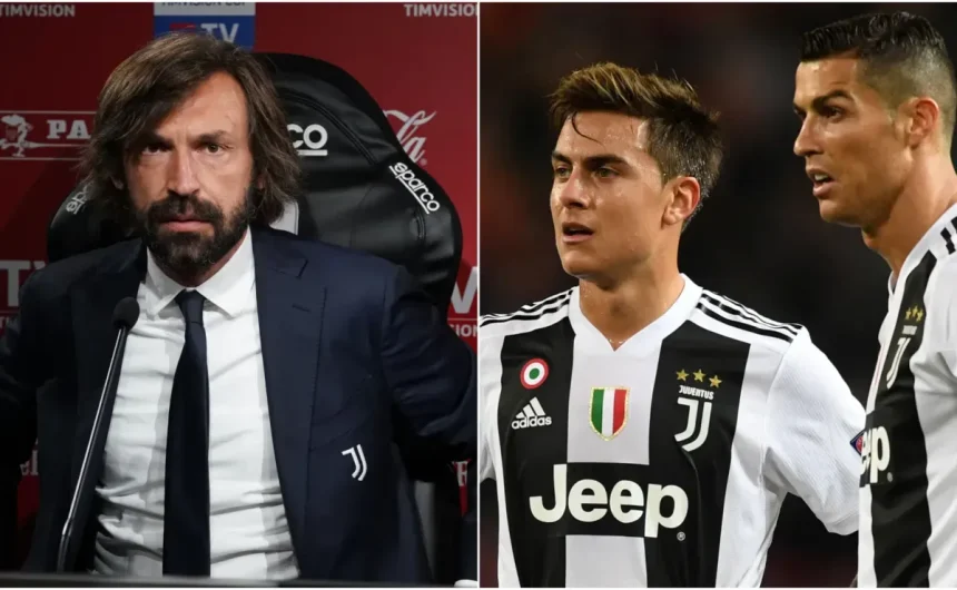 Former Pirlo staff member reveals untold story about the Italian coach with Ronaldo and Dybala at Juventus